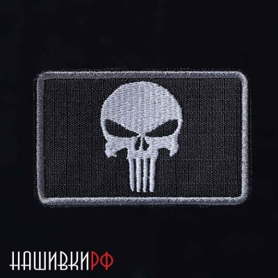 Нашивка с символом punisher
