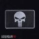 Нашивка с символом punisher