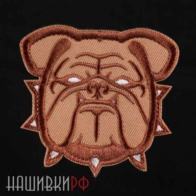 Нашивка bulldog