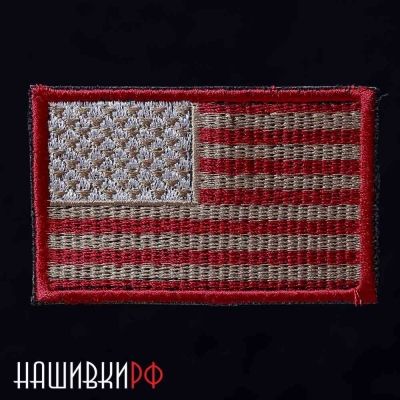 Нашивка на грудь флаг США