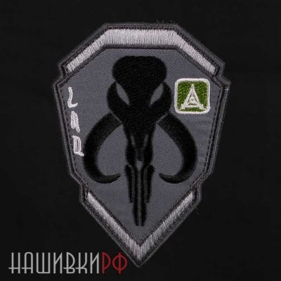 Нашивка череп TAD