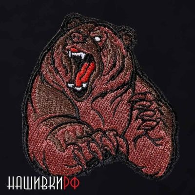 Нашивка медведь