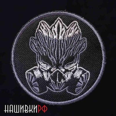 Нашивка мутант в противогазе