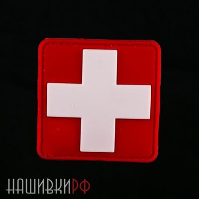 Нашивка крест медицинской помощи