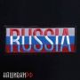 Термо нашивка RUSSIA триколор