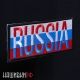 Термо нашивка RUSSIA триколор