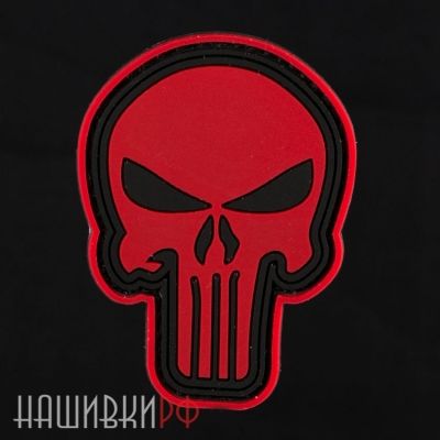 Нашивка красный череп из фильма punisher