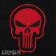 Нашивка красный череп из фильма punisher