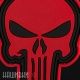 Нашивка красный череп из фильма punisher