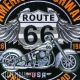 Нашивка на спину Route 66