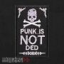 Нашивка punk череп