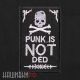 Нашивка punk череп