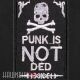 Нашивка punk череп