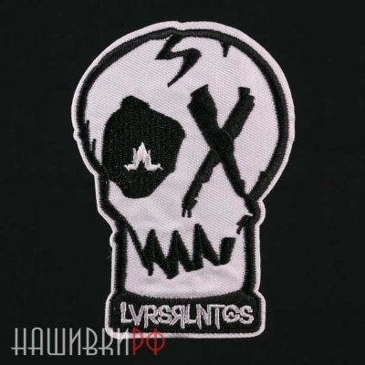 Нашивка череп lvrsяlntos