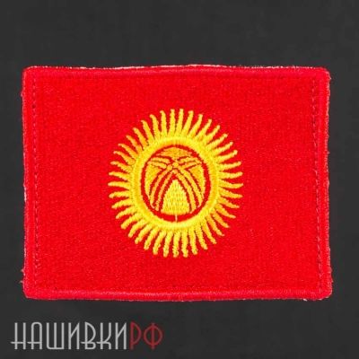 Нашивка флаг Киргизии