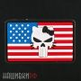 Нашивка punisher с hello kitty