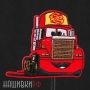 Нашивка красная фура из мультфильма Тачки