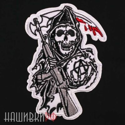 Нашивка смерть анархия