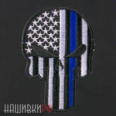 Нашивка череп the punisher